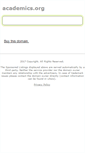 Mobile Screenshot of academics.org