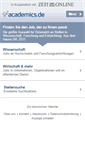 Mobile Screenshot of academics.at